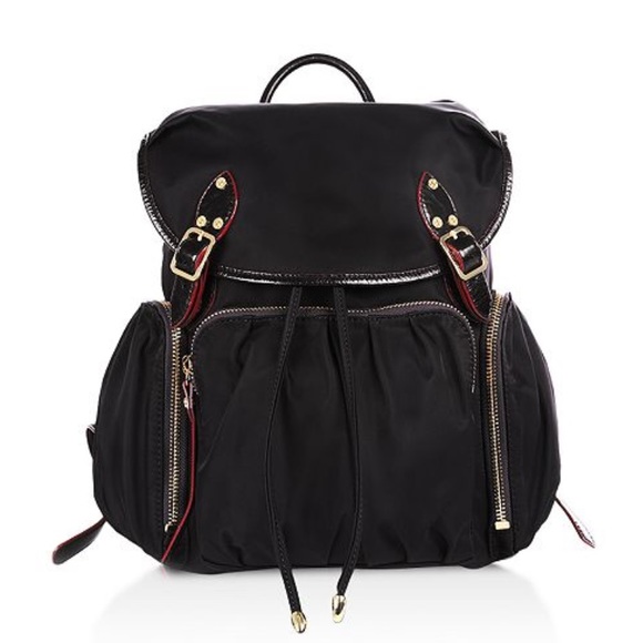 MZ Wallace Handbags - MZ Wallace Nylon Black Marlena Backpack Travel Pockets